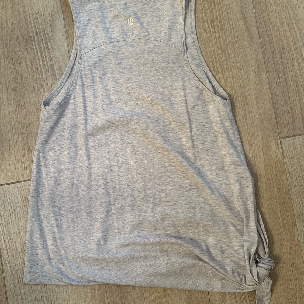 Light gray Lululemon tank size 8